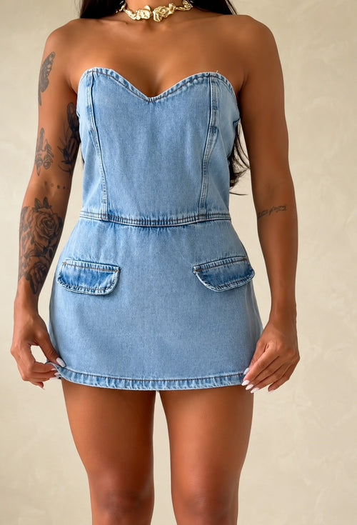 VESTIDO EN DENIM